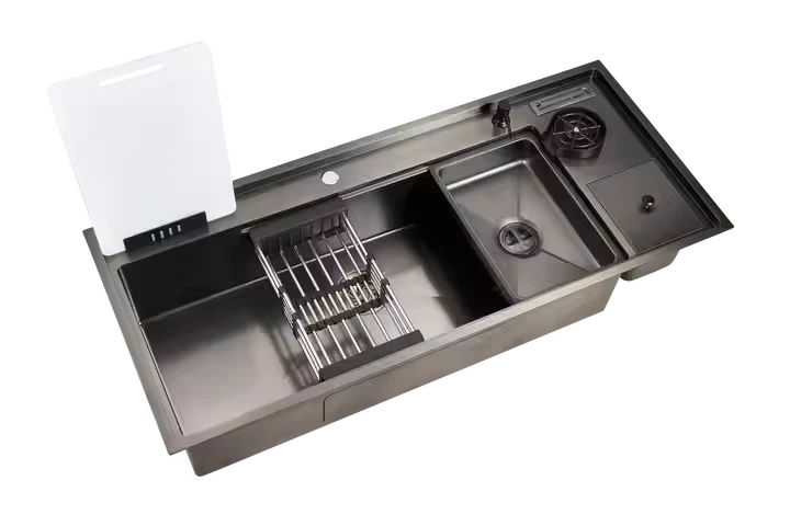 Black Multi Functional 304 Stainless Steel Kitchen Sink best