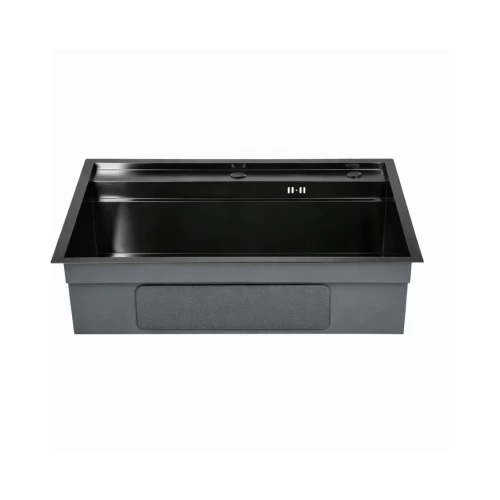 Black Stainless Steel Multi-functional Sink factory