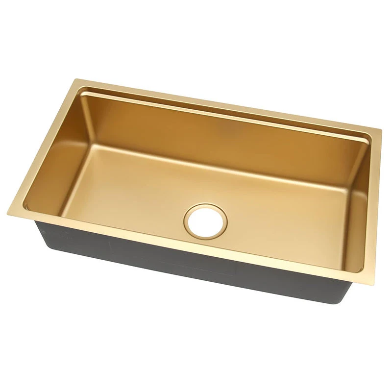 Gold Nano Coated Undermount Kitchen Sin suppliers