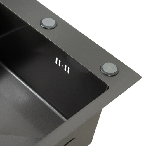 PVD Black Honeycomb Single Bowl Sink high quality
