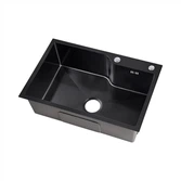 Black Single Bowel Kitchen Sink