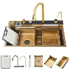 DIGITAL SMARTWORKSTATION WATERFALL KITCHEN SINK