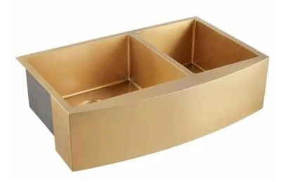 Golden Farmhouse Sink