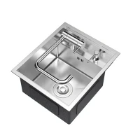 304 Hidden Stainless Steel Bar Sink