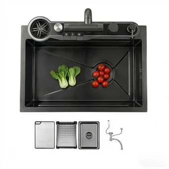 Kitchen Raindance Waterfall Sink Faucet