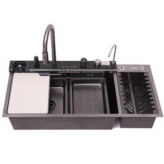 Large Smart 7-Keys Kitchen Sink