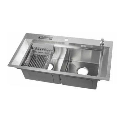 Stainless Steel Kitchen Sink Set With Sliding Drawer