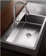 Stainless Steel Top Mount Kitchen Sink Hot Trend Commercial Kitchen MC Design Custom Corner Basin