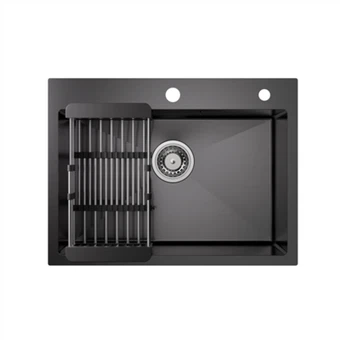 Top Mount PVD Coating Sink 1 Bowl