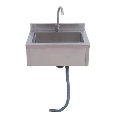 Wall-mounted Stainless Steel Sink
