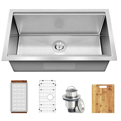 Workstation Stainless Steel Sink
